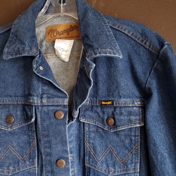 VTG Wrangler Jean Jacket - Picture 7 of 11